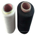 Raw White Recycled 65% Polyester 35% Cotton Yarn for Weaving and Knitting